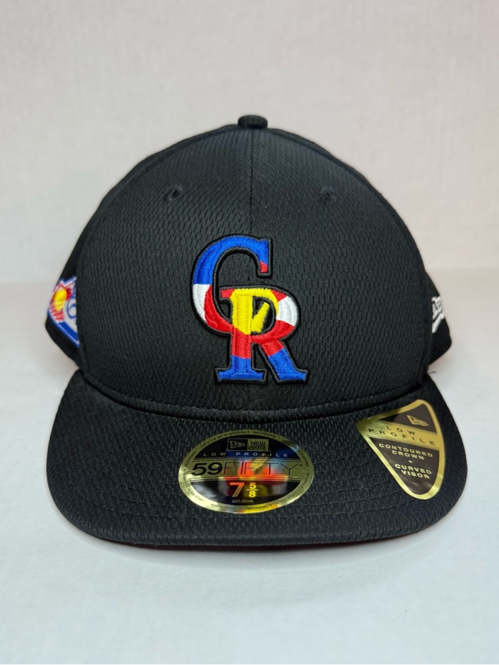 New Era Colorado Rockies Spring Training 59Fifty Fitted Hat Black 7 5/8